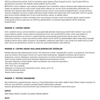 Milenastilcom İade Hakkım Var