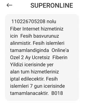 Superonline Yanlış İşlemler Ve İptal Edilen Abonelik Süreci