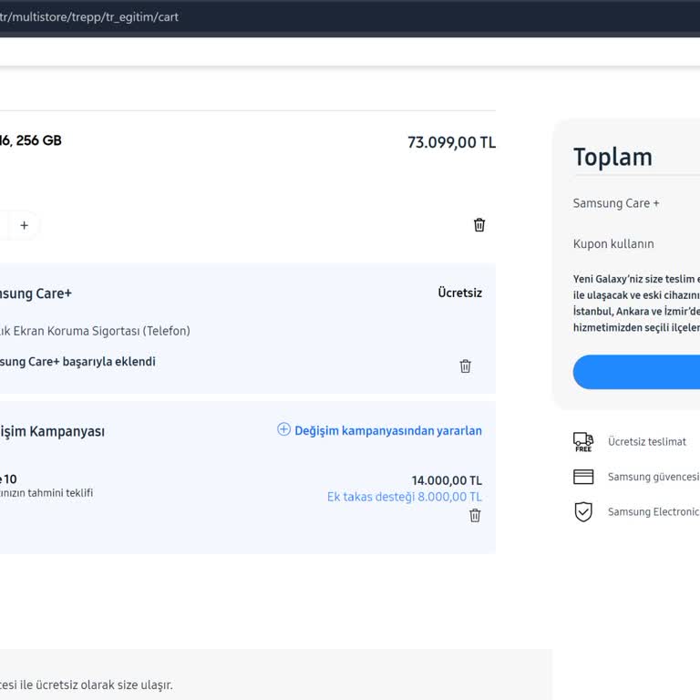 Samsung Telefon Değişim Kampanyasında Yaşanan Sorunlar