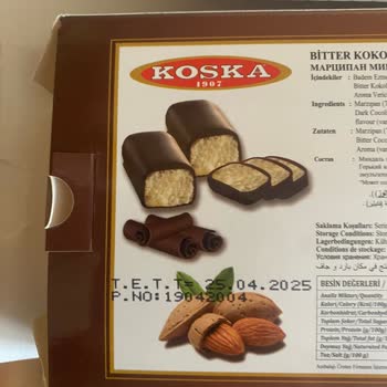 Koska Mahir Gıda Koska Badem Ezmesinde Sabun Tadı