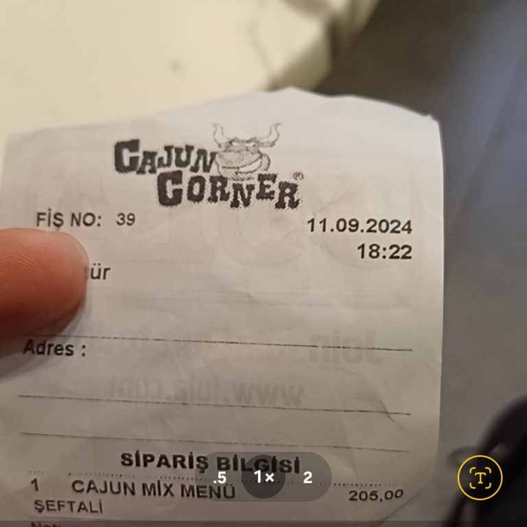 Cajun Corner Özensiz Ve Bayat Hizmet
