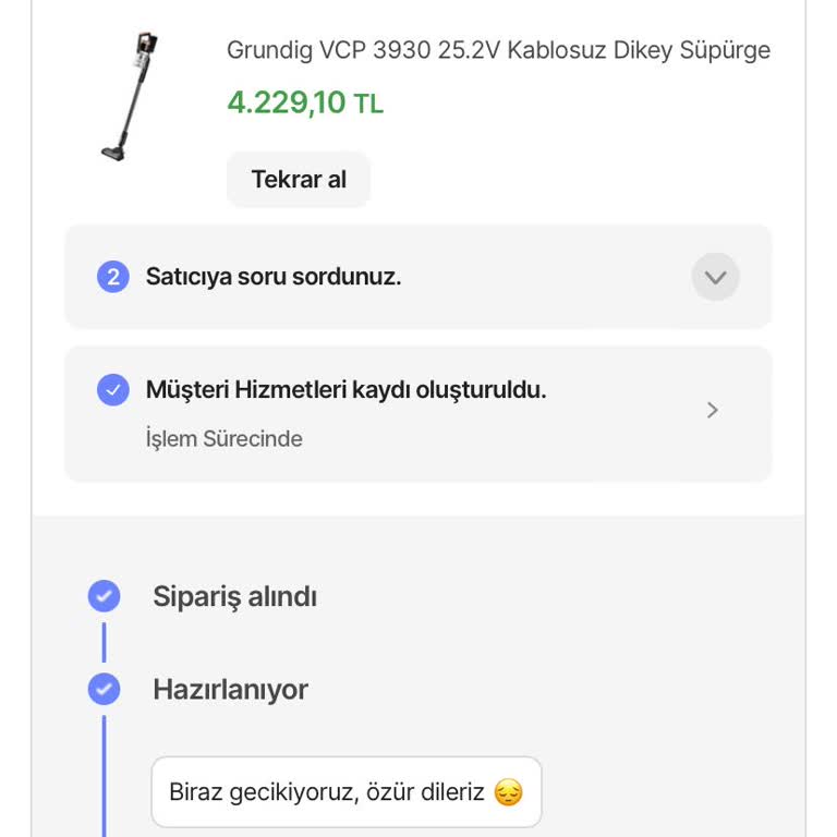 Elime Ulaşmayan Ürün Ve İade Talebimi Umursamayan Hepsiburada