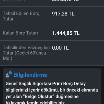 SGK Nın Uydurduğu GSS Borcu