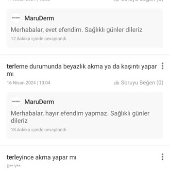 Maruderm Pink Tone Up Güneş Kremi Terleyince Beyazlık Bırakıyor.