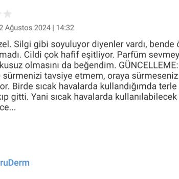 Maruderm Pink Tone Up Güneş Kremi Terleyince Beyazlık Bırakıyor.