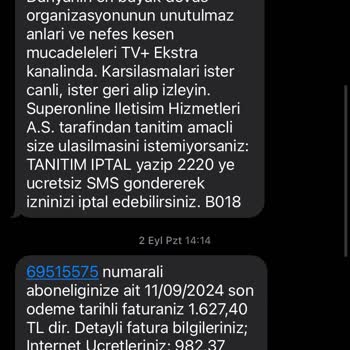 Superonline Taahhüt Bitiminde Fahiş Fatura Ve Yetersiz Bilgilendirme