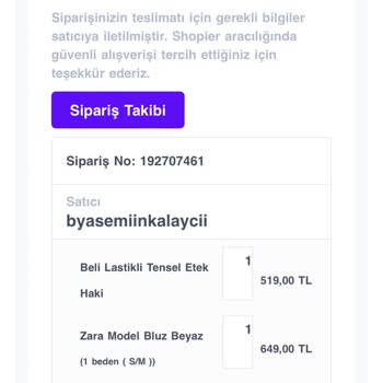 Shopier Sipariş Alındı Ama Kargoya Verilmedi