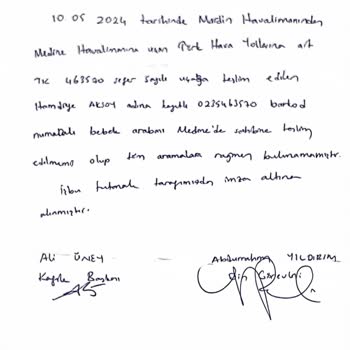 THY Kayıp Bagaj Mağduriyeti