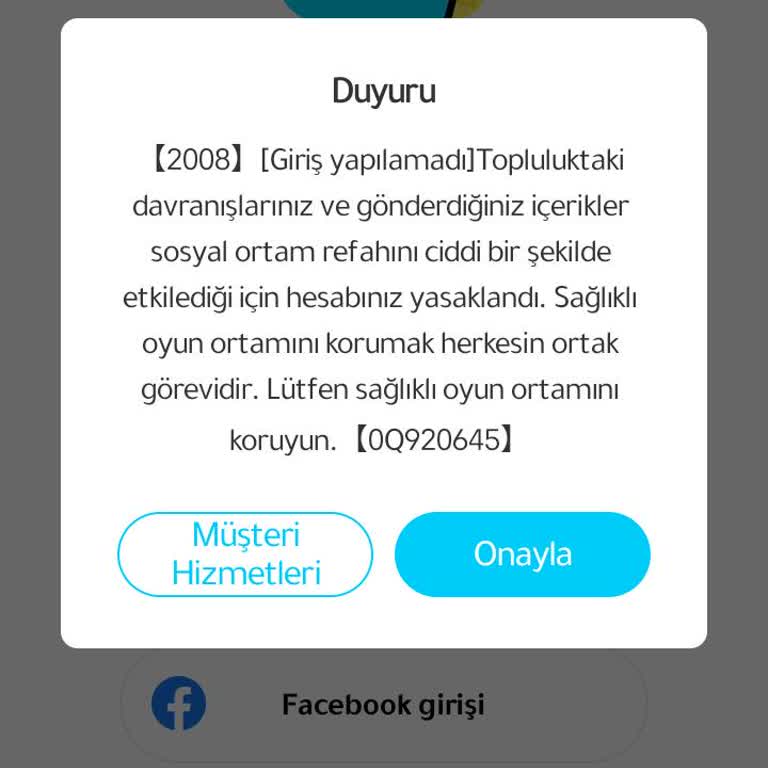 Weplay Ban Yedim Giriş Yapamıyorum