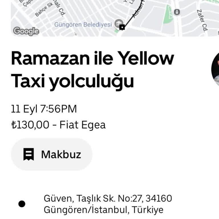 Uber Müşteri İletişimi Sıfır Ve Saygısız Bir Taksici Üstelik Paramı Da Aldı