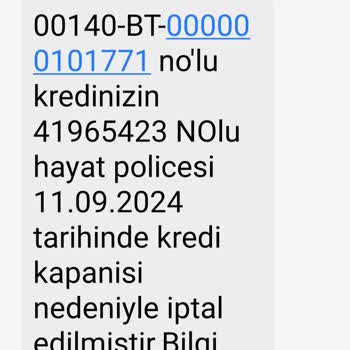 QNB Finansbank Erken Kapama İşlemi Ve Sigorta Poliçesi Sorunu