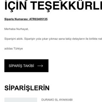 Adidas Yanlış Ayakkabı Gönderdi