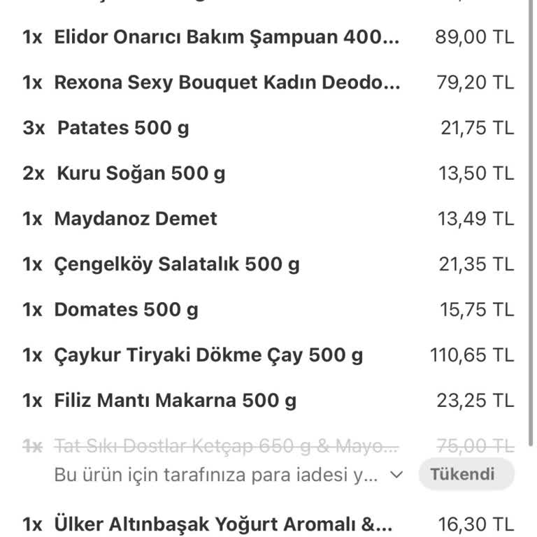 Yemeksepeti Mahalle Almadığım Ürünün Parasını Ödedim!