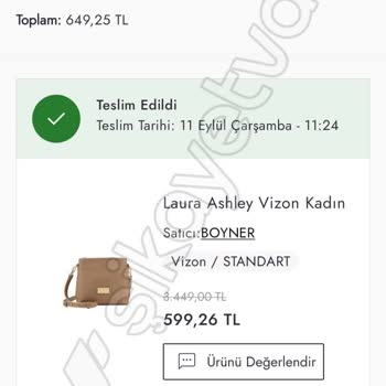Laura Ashley Boyner Yanıltıcı Görselle Ucuz Ürün Satıyor