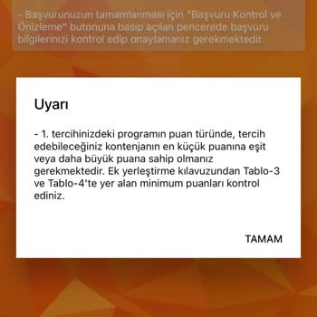 ÖSYM YKS Ek Tercih Yapamıyorum