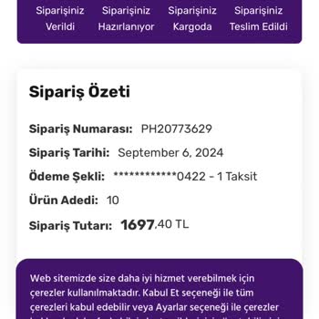 Gratis Kargo Süresi - Teslimat