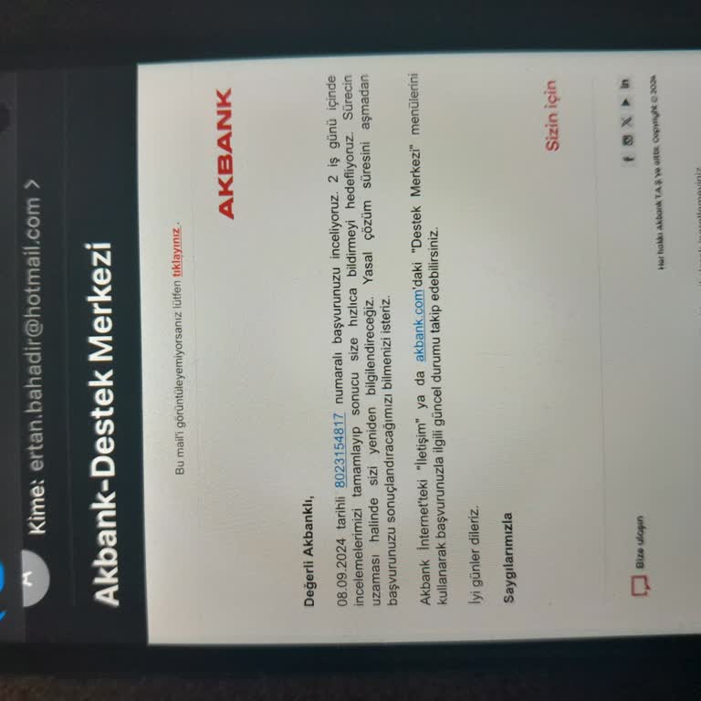 Akbank Şikayet Kart Aidat İadesi