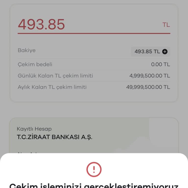 Paribu 500 TL Çekilmiyor