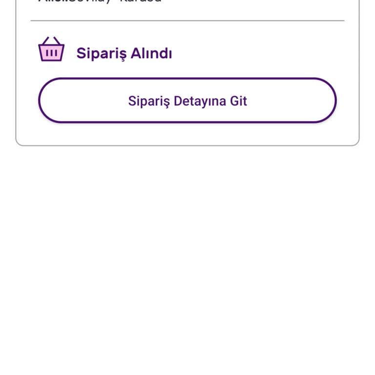 Gratis Siparişim Kargoya Verilmiyor