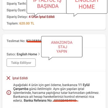 Trendyol İptal Sattığı Ürünü İptal Ediyor