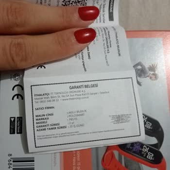 Polosmart Akıllı Bileklik Sürekli Titriyor