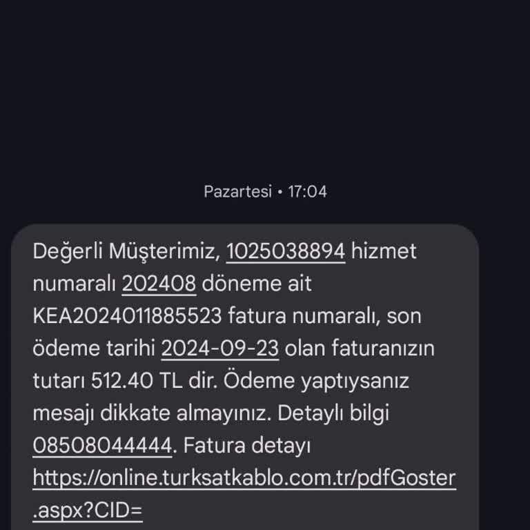 Kablo Net TÜRKSAT Fahiş Açma Kapama Bedeli