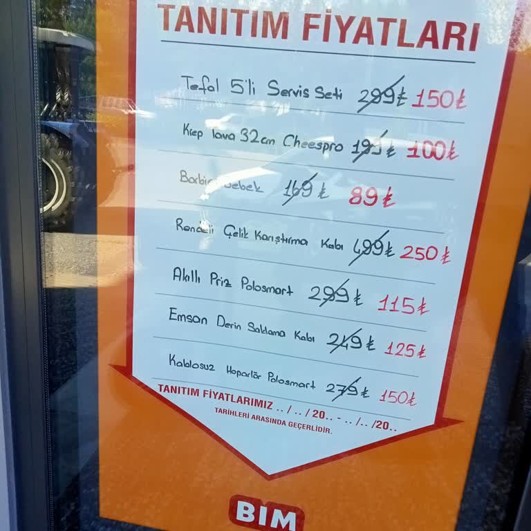 BİM Vaat Edilen Ürün Bulundurmuyor