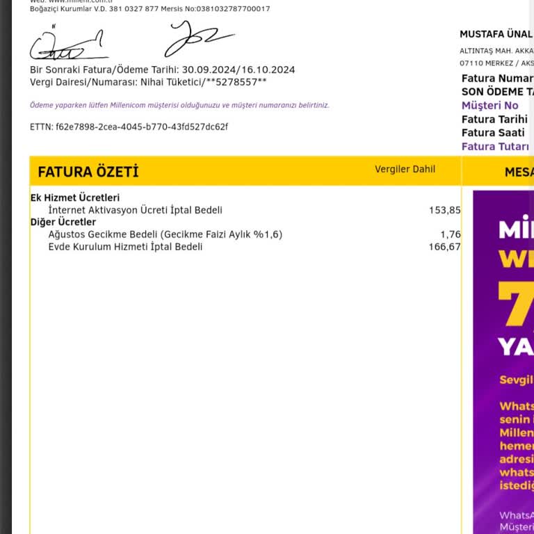 Millenicom Pişmanlıktır Başıma Gelmeyen Kalmadı