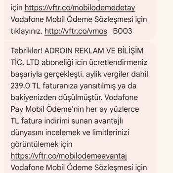 Beklenmedik Abonelik Ücreti Şoku