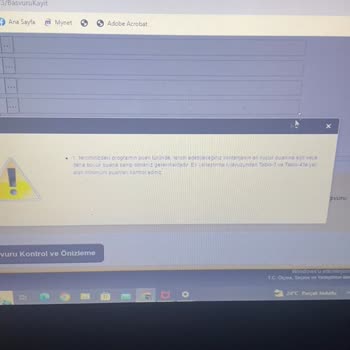 ÖSYM Ek Tercih Hatası