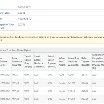 Genel Sağlık Sigortası SGK Borcu