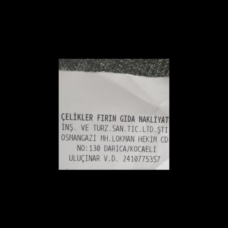 Çelikler Fırın Ve Unlu Mamülleri Müşterileri Resmen Azarlıyor