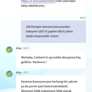 Cashwin Çekimimi Vermemek İçin Hesabımı Kapattı