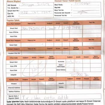 D-Smart Yetkili Bayi Personeli İnsanları Kandırmakta Ve Paralarını Alıyor.