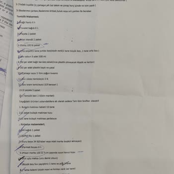 Diyanet İşleri Başkanlığı Kuran Kursunda İhtiyaç Listesi Abartısı