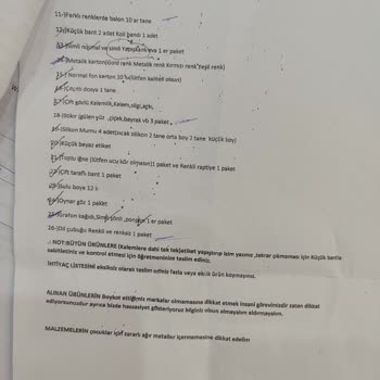 Diyanet İşleri Başkanlığı Kuran Kursunda İhtiyaç Listesi Abartısı