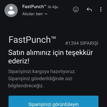 FastPunch Fastpunch.co Siparişleri Teslim Etmiyor