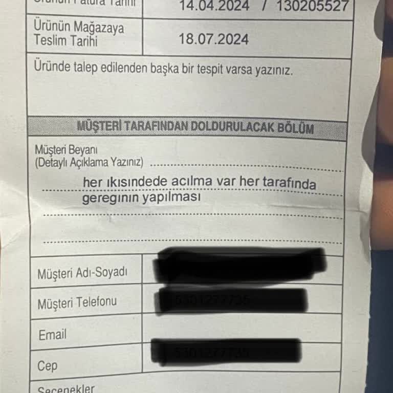 Desa Ciddiye Alınmayan Müşteri Problemi👏🏻