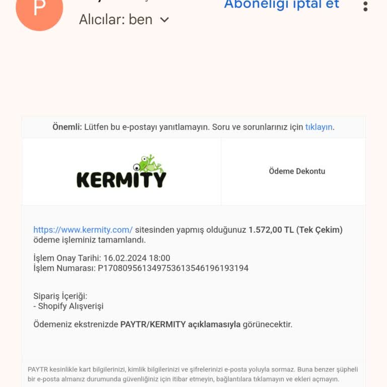 Kermity Ürünüm 6 Aydır Gelmedi Firmaya Ulaşamadım Geri Dönüş Yapmıyorlar