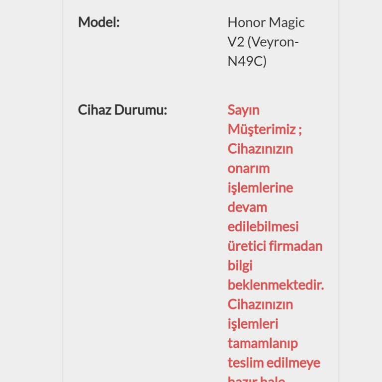 KVK Kartal Servisi Honor Türkiye Mağduriyeti