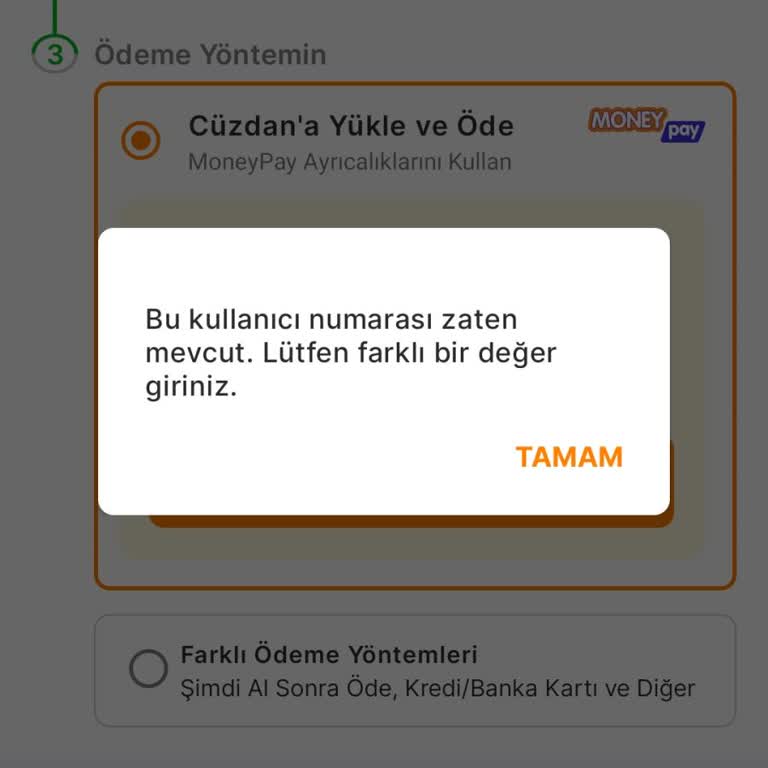 Masterpass Ödeme Sorunu Yaşıyorum