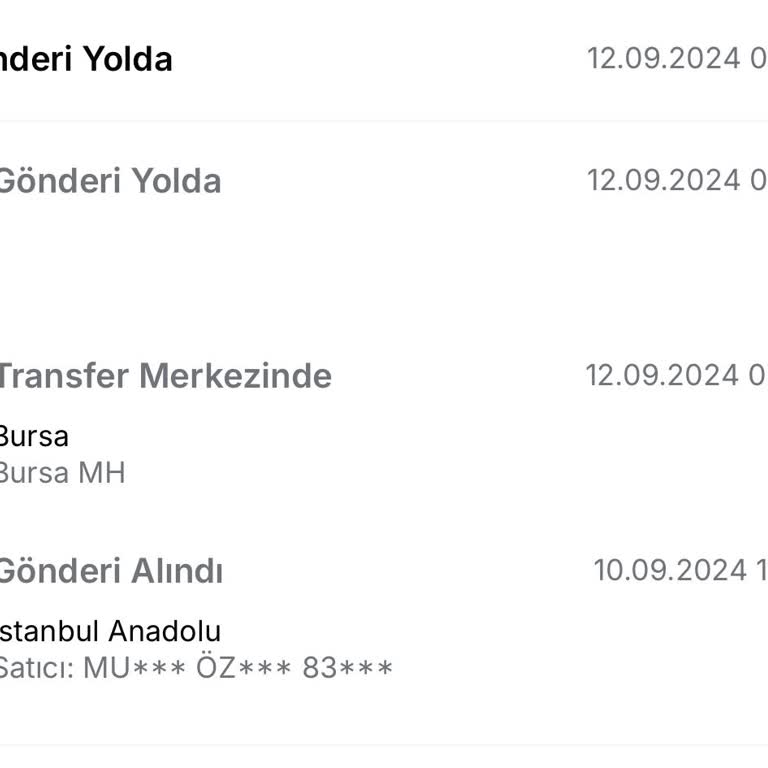 Trendyol Siparişim İstanbul Çıkışlı Olmasına Rağmen Bursa'da