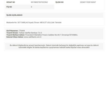 İSKİ Aynı Fatura 2 Kere Ödeme Alması