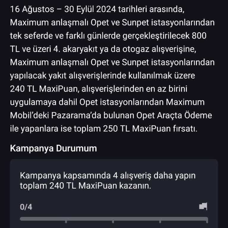 "İş Bankası MaxiPuan Kampanyasında Yaşanan Anlaşmalı İstasyon Sorunu"