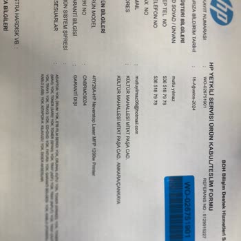 HP Servis Süresi Uzunluğu