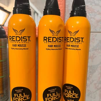 Redist Saç Köpüğü Şişe Yarısında Su Oluyor