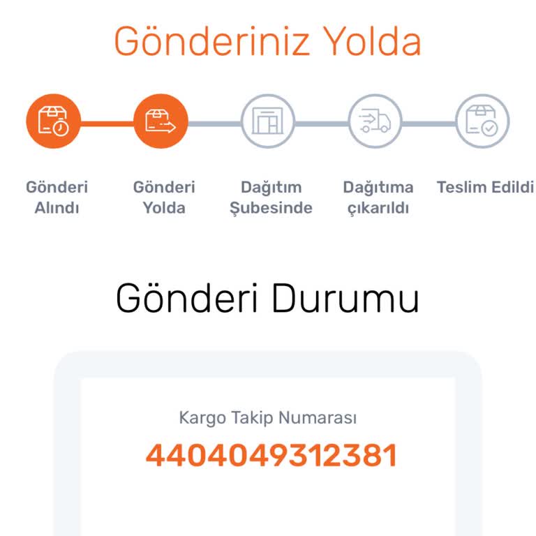 Aras Kargo'ya Verilen İki Ayrı Kargom 1 Haftadır Yolda Gözüküyor.