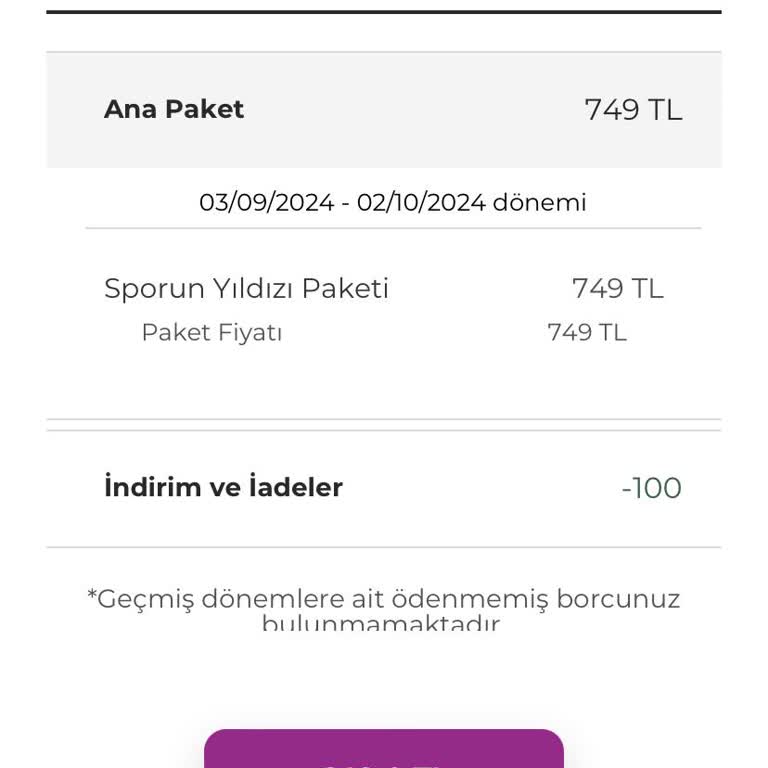 Digiturk İptal Olmuş Üyeliğe Fatura Çıkartıyor
