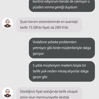 Vodafone'un Yanıltıcı Fiyat Politikası ve Müşteri Hizmetleri Sorunu