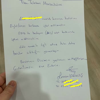 Türk Telekom Borcum Olmamasına Rağmen Beni İcraya Vermiş